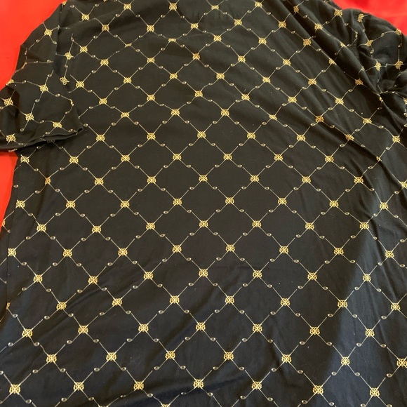 Brooks Brothers Country Club Men’s Polo Shirt Short Sleeve Navy w Gold Large - Picture 7 of 9